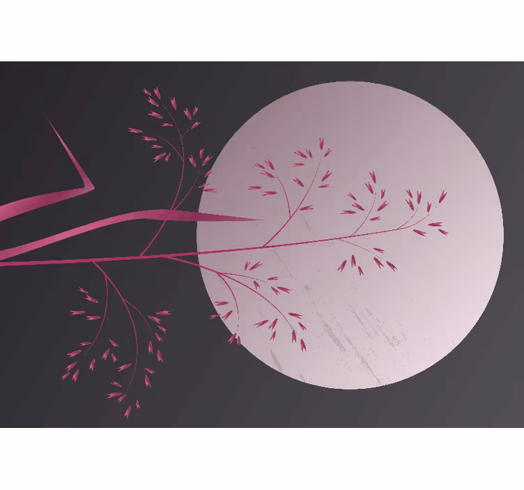 Fotomurale ambienti zen motivo botanico serene - TenStickers
