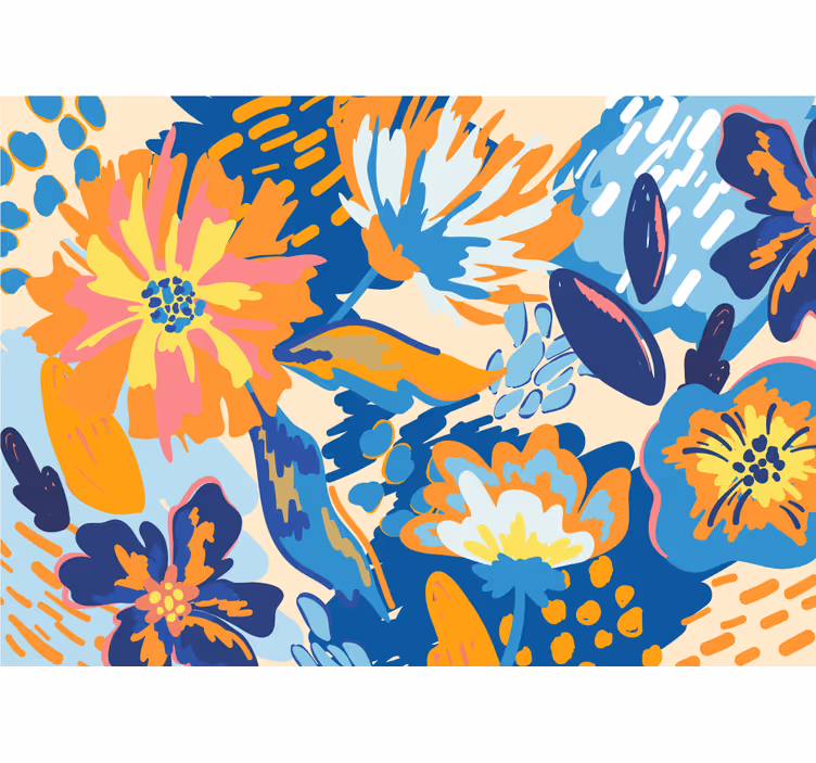 Fotomurale fiori composizione floreale luminosa - TenStickers