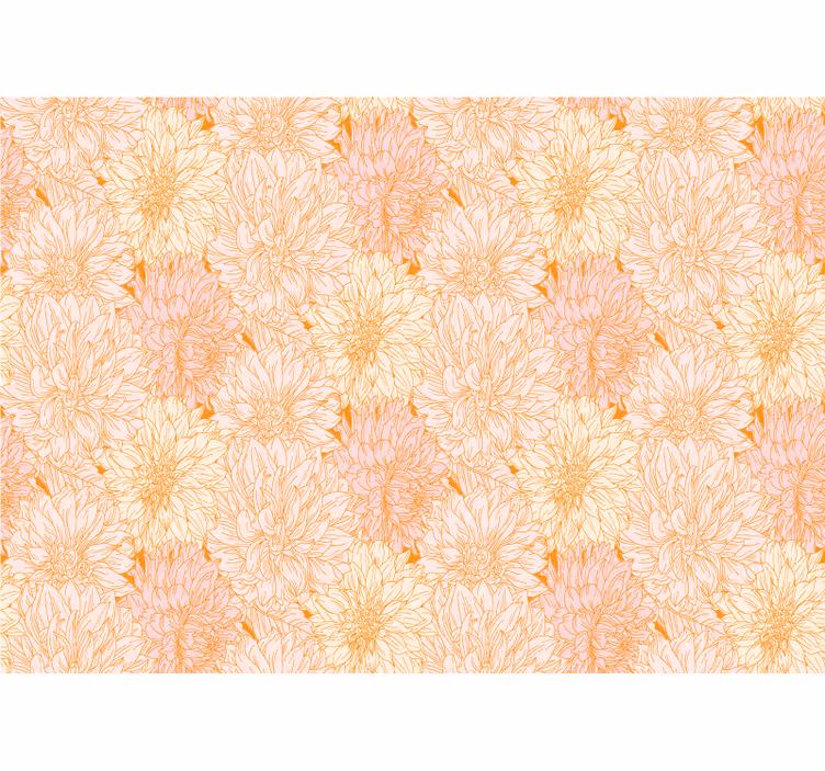 Fotomurale fiori motivo floreale delicato - TenStickers