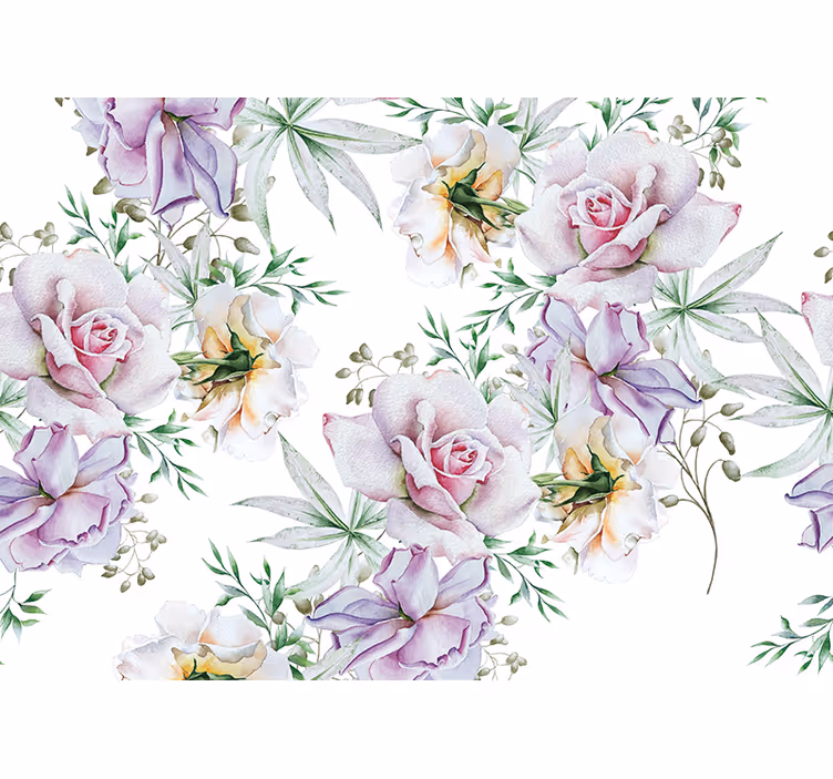 Fotomurale fiori bellissima composizione floreale - TenStickers