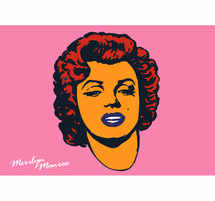 Fotomurali persone ritratto di marilyn monroe - TenStickers