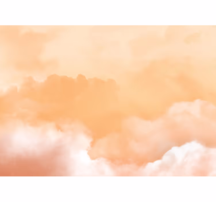 Fotomurale cielo formazione nuvolosa morbida - TenStickers