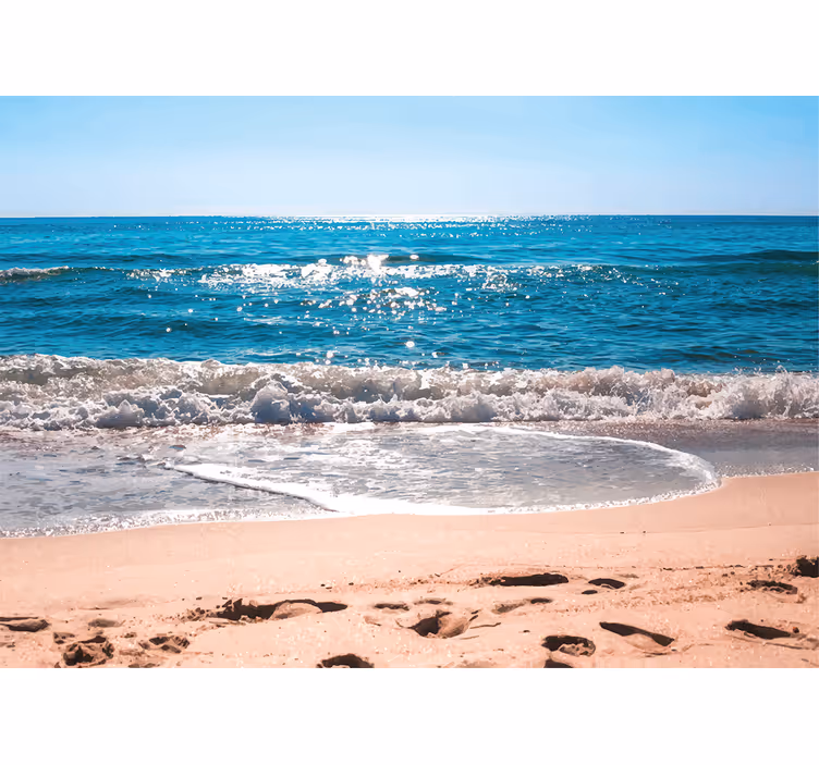 Fotomurale mare tranquillità di spiaggia - TenStickers