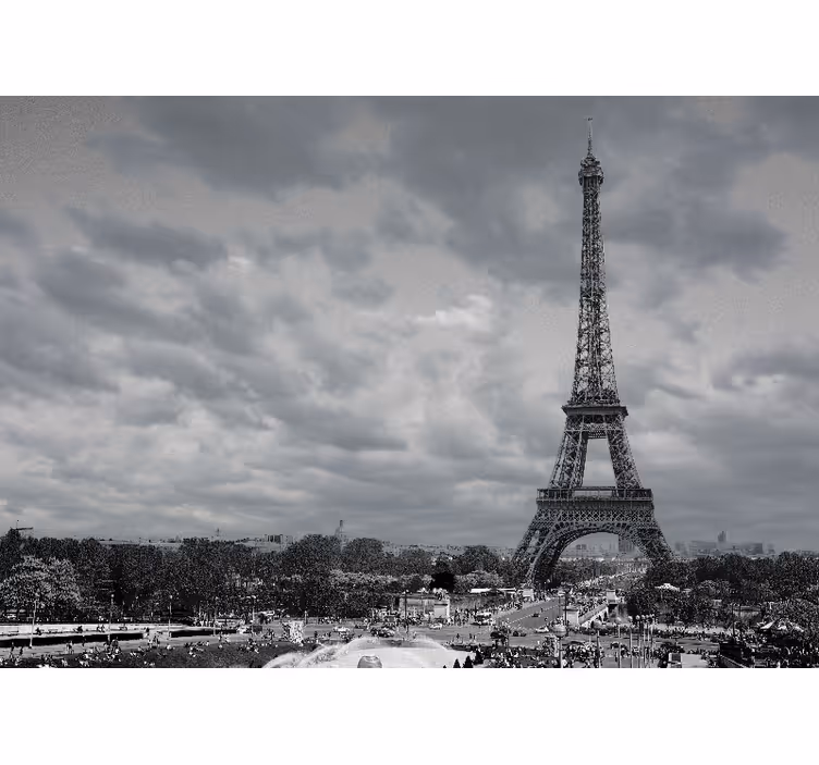 Fotomurale parigi vedute torre eiffel - TenStickers