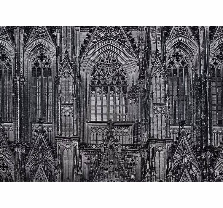 Fotomurali città e paesi dettagli architettura gotica - TenStickers