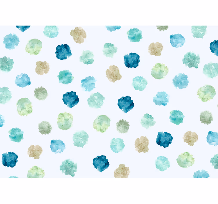 Fotomurali fiori diversi motivi floreali acquerello - TenStickers