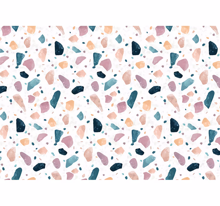 Fotomurale textures modello di forma astratta - TenStickers