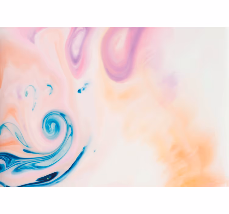 Fotomurale astratto vortici fluidi morbidi - TenStickers