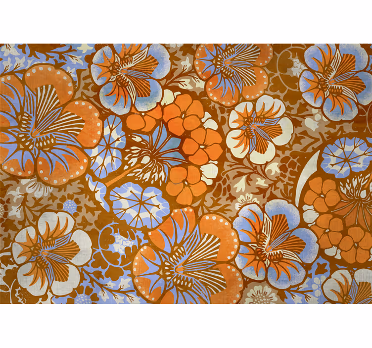 Fotomurale fiori gioia dei motivi floreali - TenStickers
