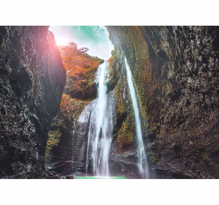 Fotomurali cascate paesaggi maestosi - TenStickers