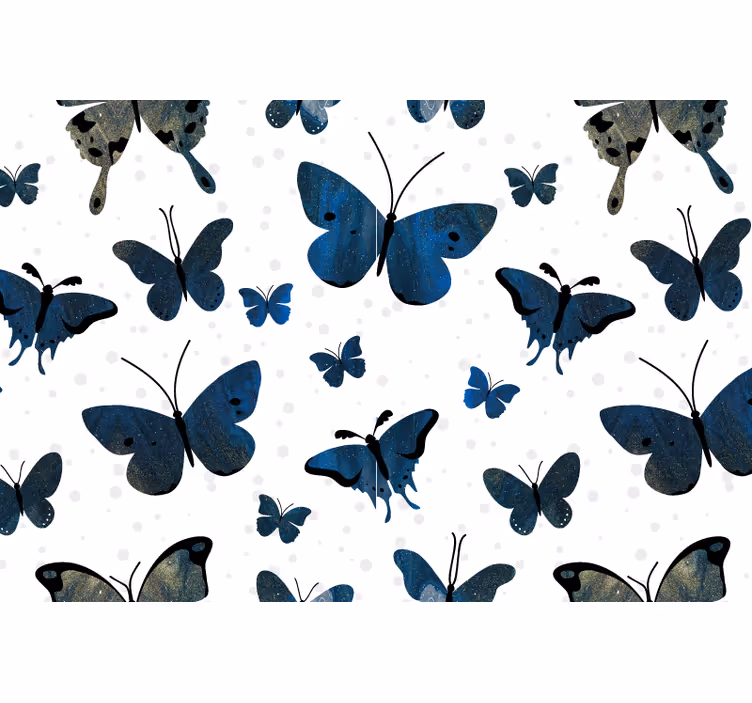 Fotomurale per bagno elegante farfalla che vola - TenStickers