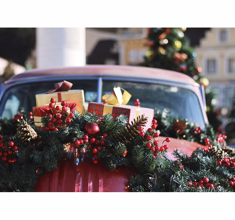 Fotomurale di natale regali festivi per le feste - TenStickers
