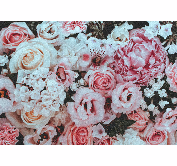 Fotomurale fiori delizia di composizione floreale - TenStickers