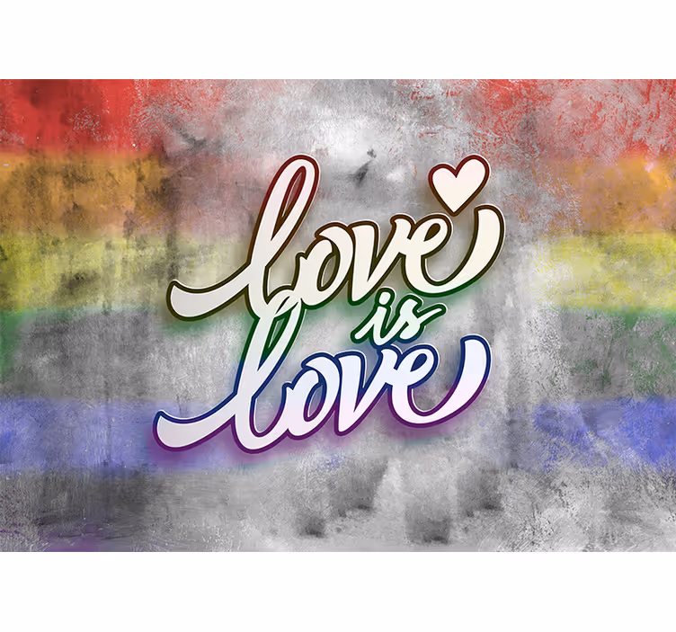 Fotomurale amore amore è amore - TenStickers