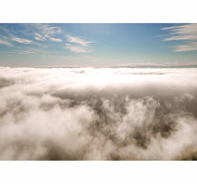 Fotomurale cielo vista cielo nuvoloso - TenStickers