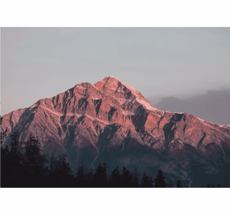 Fotomurale montagna cresta maestosa - TenStickers