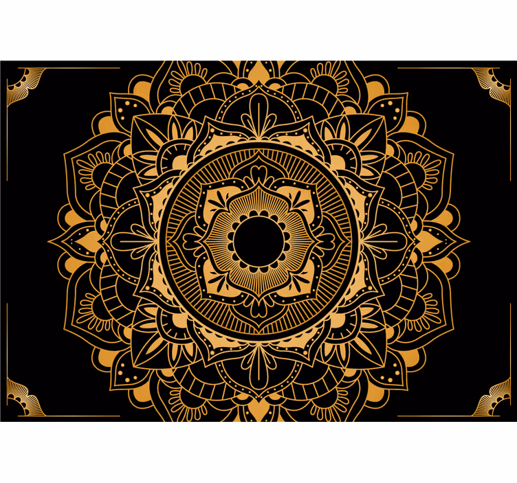 Fotomurali mandala design elegante - TenStickers