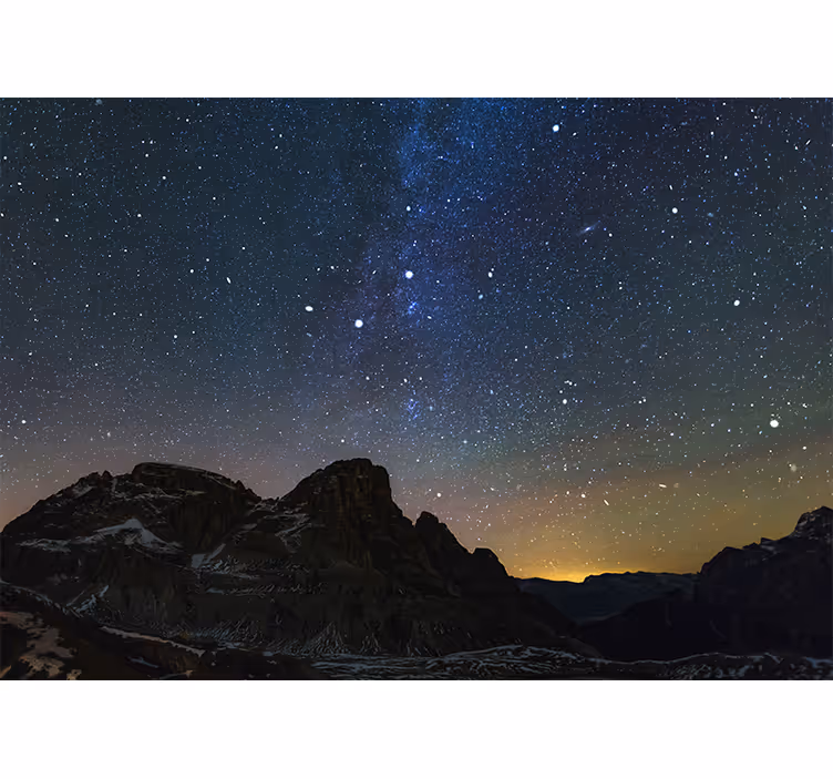 Fotomurale spaziale meraviglie del cielo notturno - TenStickers