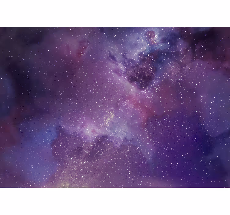 Fotomurale spaziale paesaggio di nebulosa cosmica - TenStickers