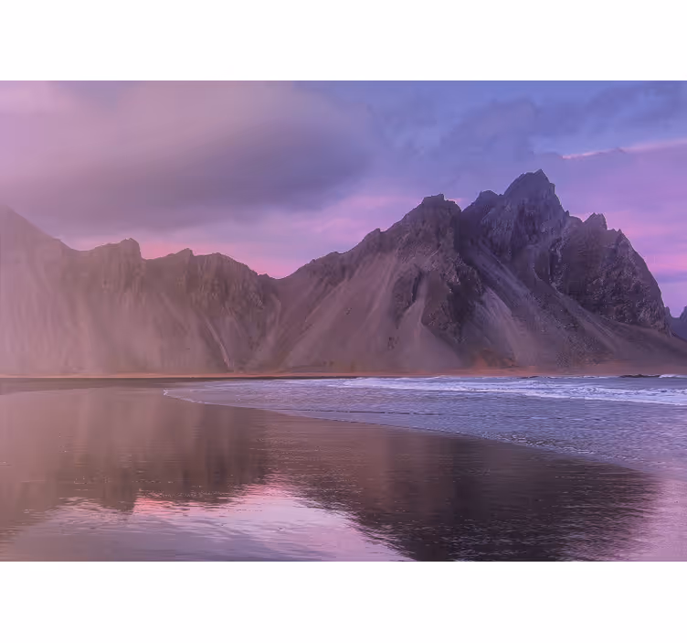 Fotomurale paesaggi vista maestosa di montagne - TenStickers