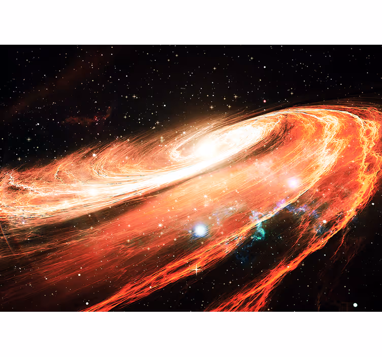Fotomurale spaziale vortice spirale galattico - TenStickers