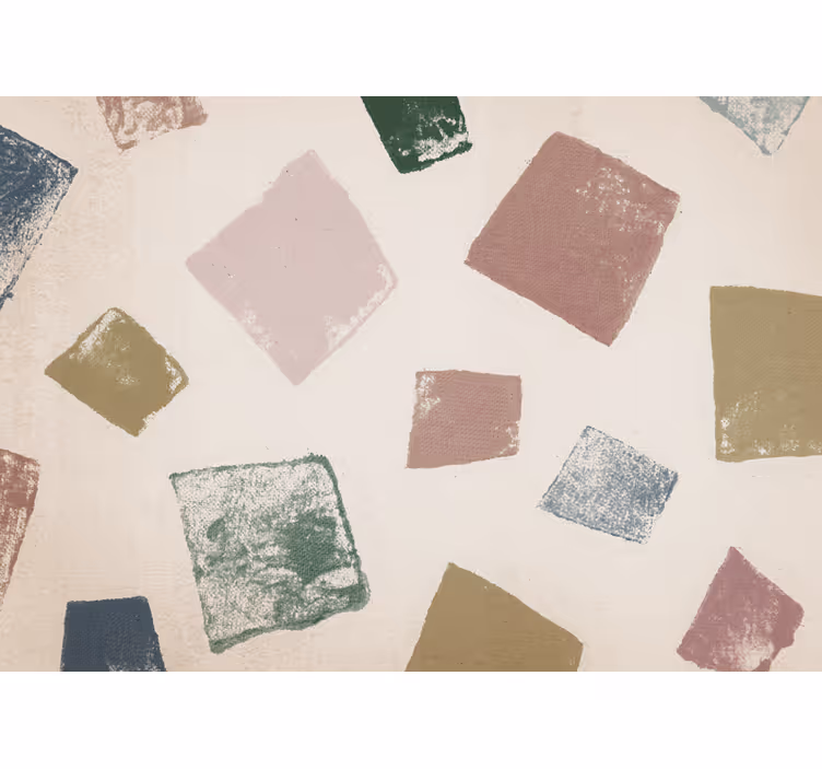 Fotomurale textures blocchi di colore geometrici - TenStickers