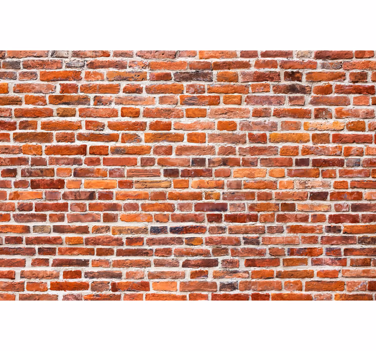 Fotomurale mattoni motivo mattoni rustici - TenStickers