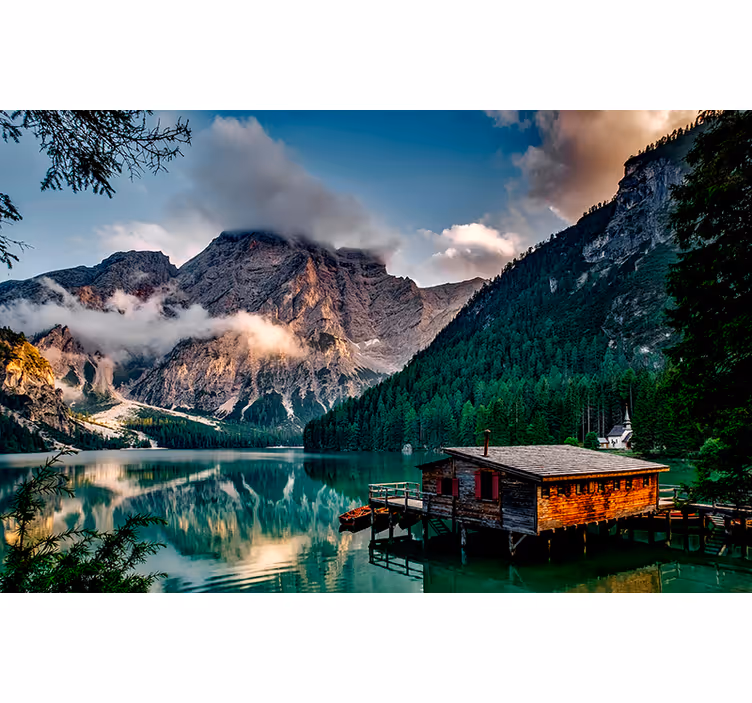 Fotomurale paesaggi vista panoramica montagna - TenStickers