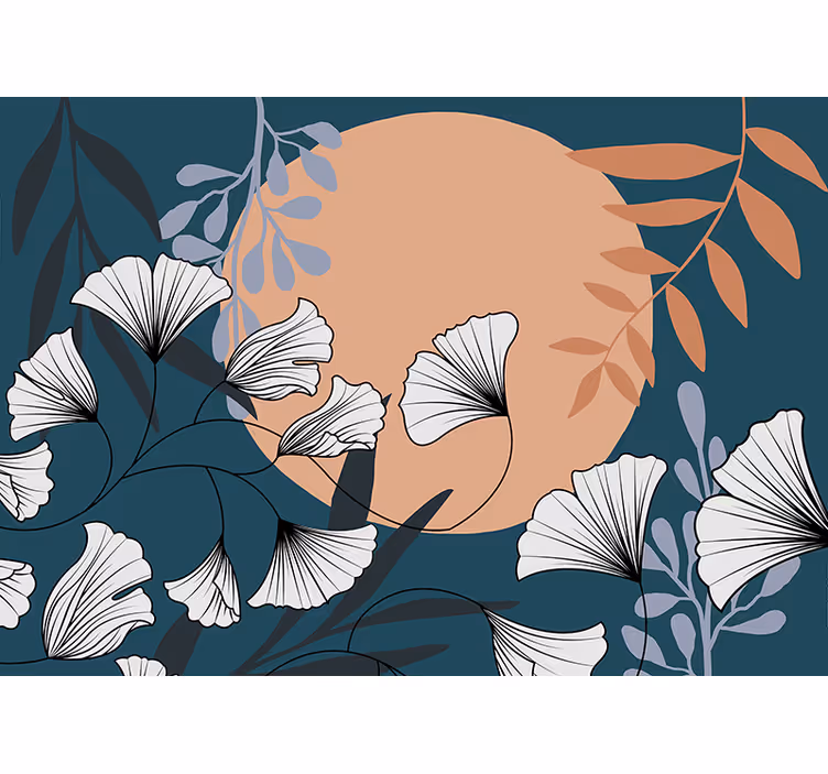 Fotomurale fiori composizione botanica floreale - TenStickers