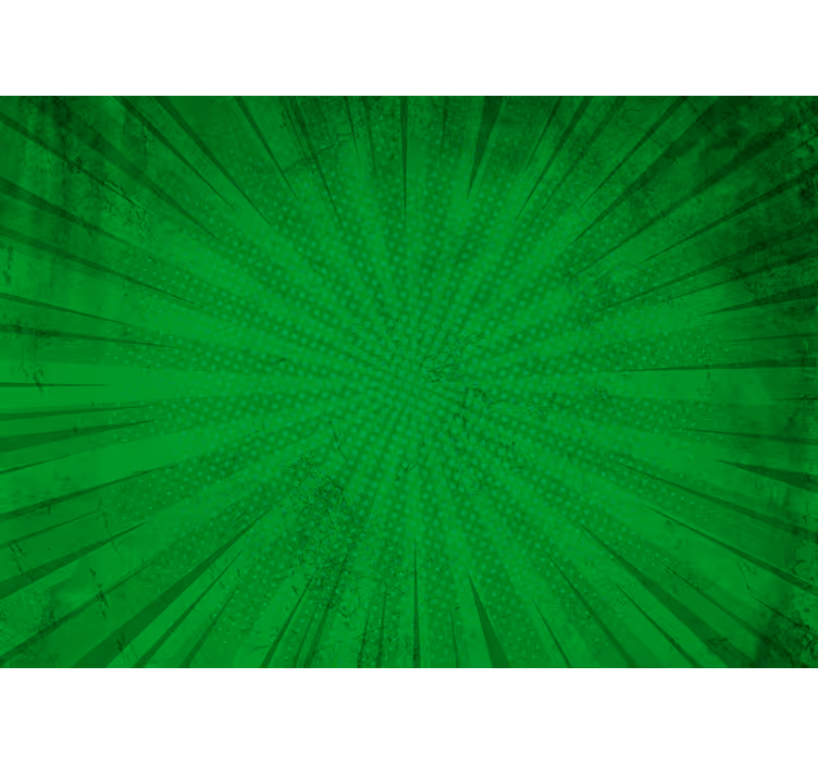 Fotomurali originali esplosione verde dinamica - TenStickers