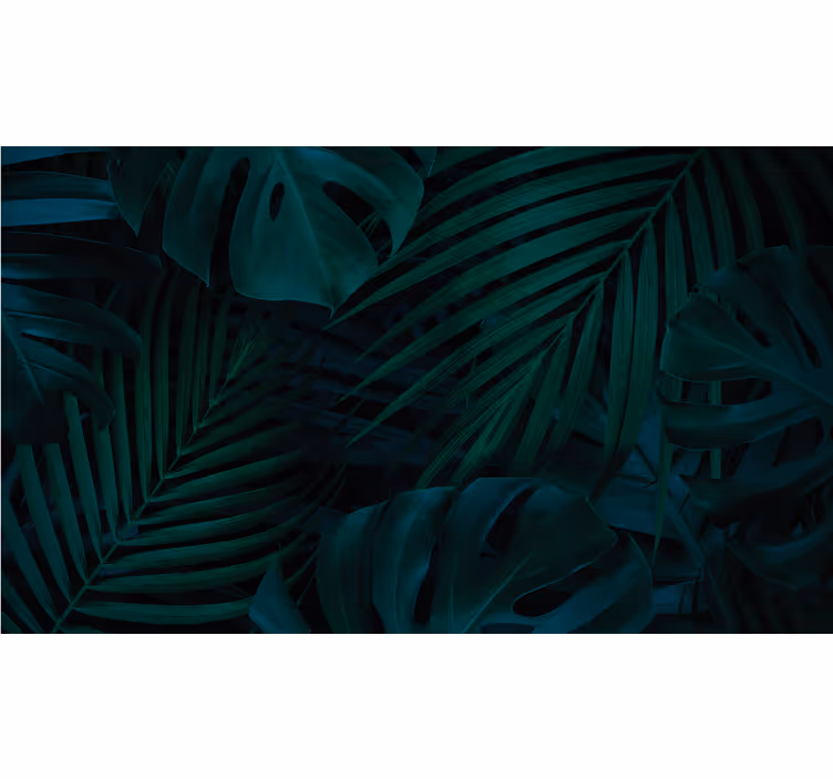 Carta da parati natura esposizione verde tropicale - TenStickers