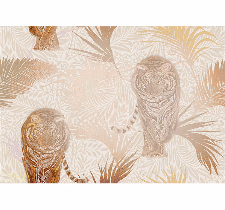 Fotomurale animali motivo tigre maestosa - TenStickers