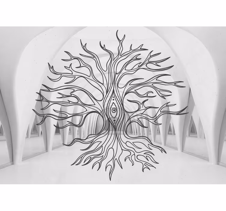 Fotomurali natura simbolismo degli alberi - TenStickers