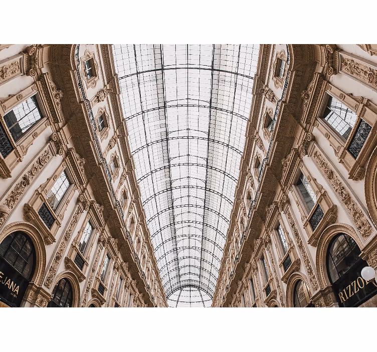 Fotomurale città meraviglia architettonica milano - TenStickers