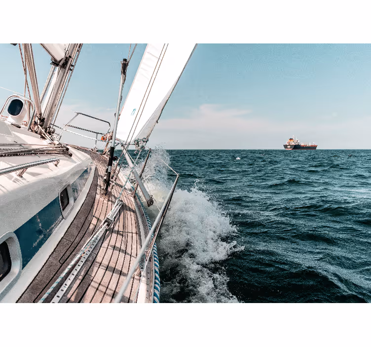 Fotomurale mare avventura in vela - TenStickers