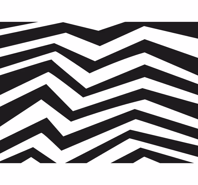 Fotomurale astratto zig zag - TenStickers