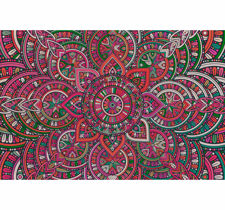 Fotomurale con tema mandala - TenStickers