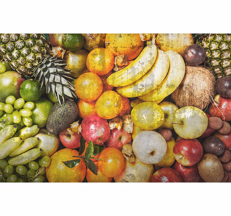 Fotomurale con la frutta stile vintage - TenStickers