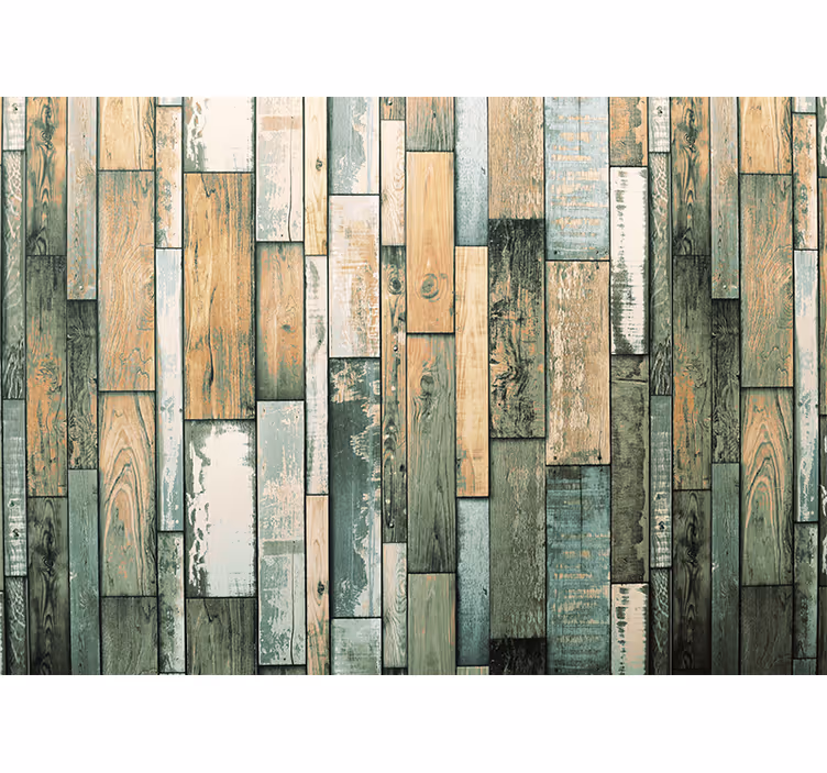 Fotomurale tavole di legno - TenStickers