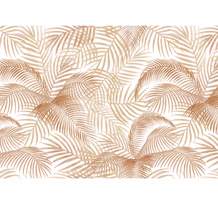Fotomurale terracotta palme esotiche - TenStickers