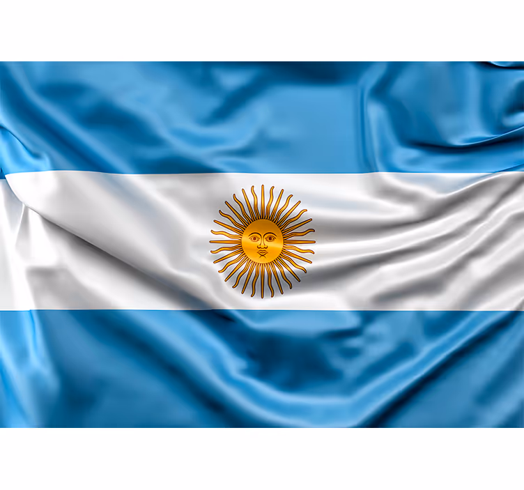 Fotomurali città e paesi bandiera argentina - TenStickers