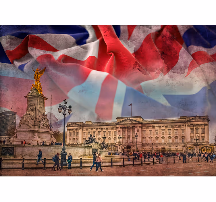 Fotomurale Londra estratto di buckingham - TenStickers