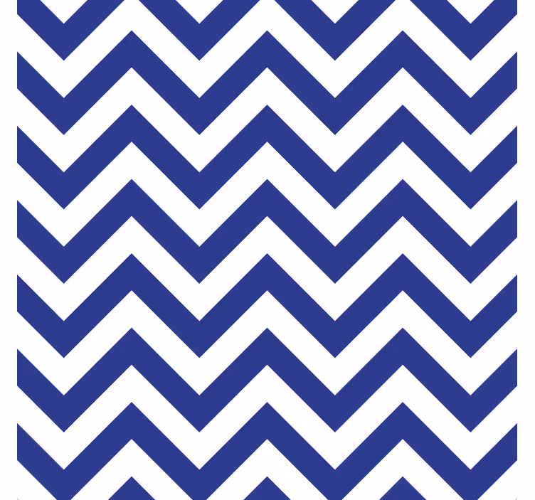 Sottobicchieri motivo zigzag dinamico - TenStickers