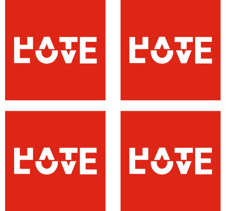 Sottobicchieri con frase espressione tipografica grassetto - TenStickers