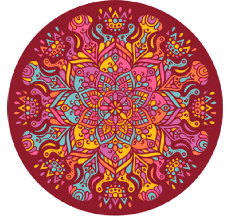 Sottobicchieri frikis stampa botanica vivace - TenStickers