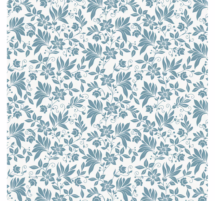 Sottobicchieri superficie texturizzata floreale - TenStickers