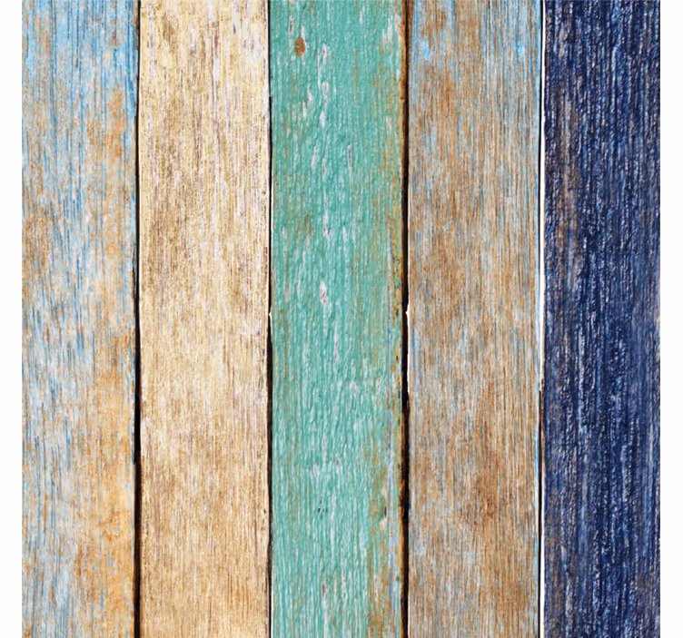 Sottobicchieri tavole di legno invecchiato - TenStickers