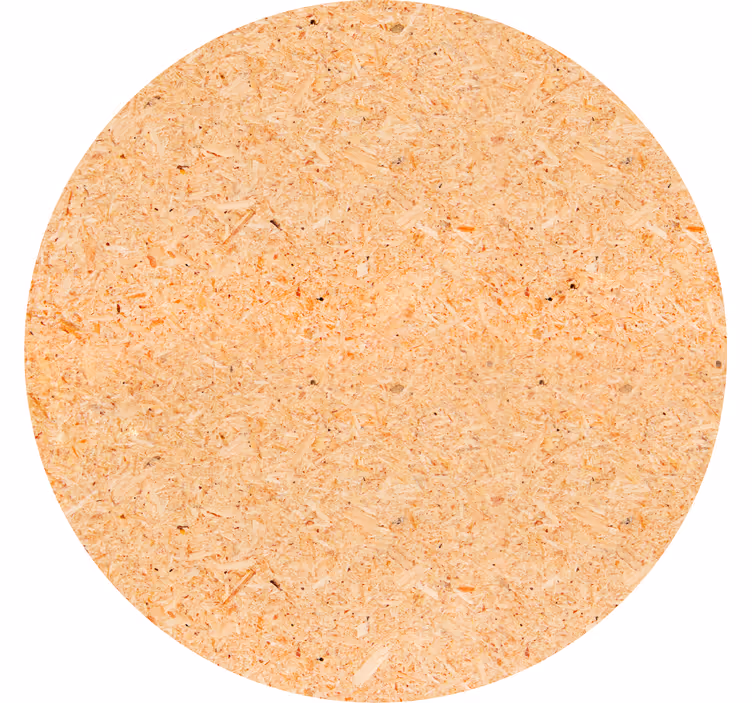 Sottobicchieri rotondi in materiale naturale - TenStickers