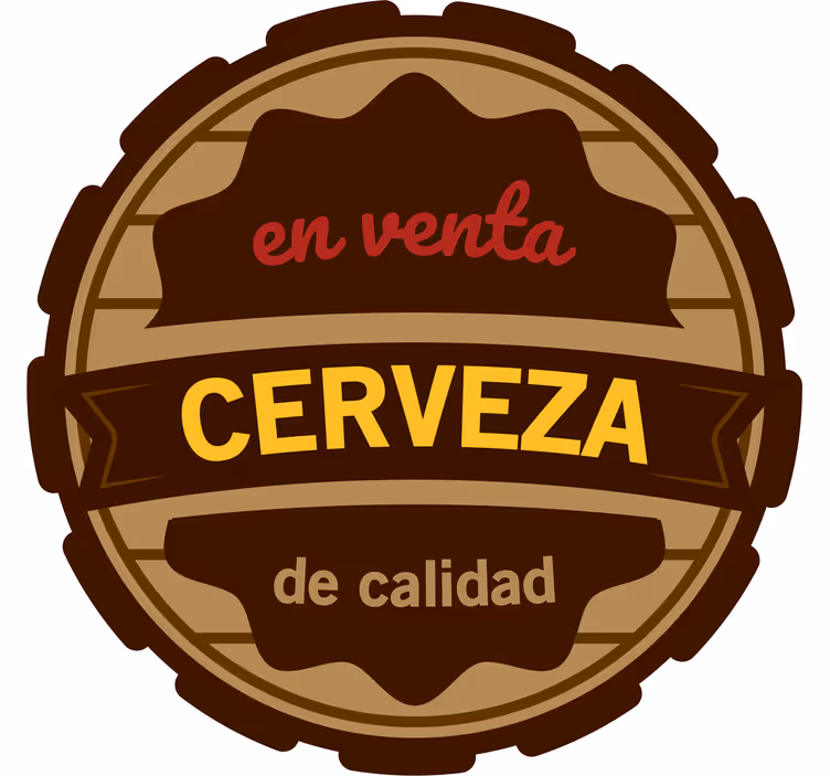 Sottobicchieri birra etichetta qualità birra - TenStickers