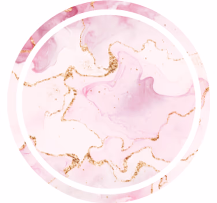 Sottobicchieri design marmo rosa soft - TenStickers